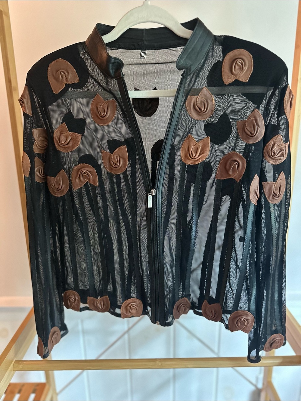 Mesh Statement Jacket
